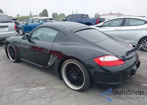 2006 Porsche Cayman S z USA, uszkodzony, nr VIN WP0AB29856U781036